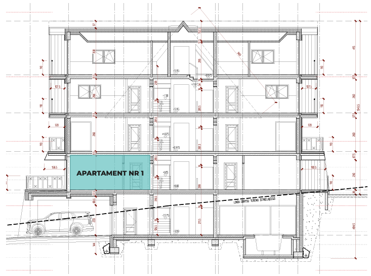 Rzut apartamentu