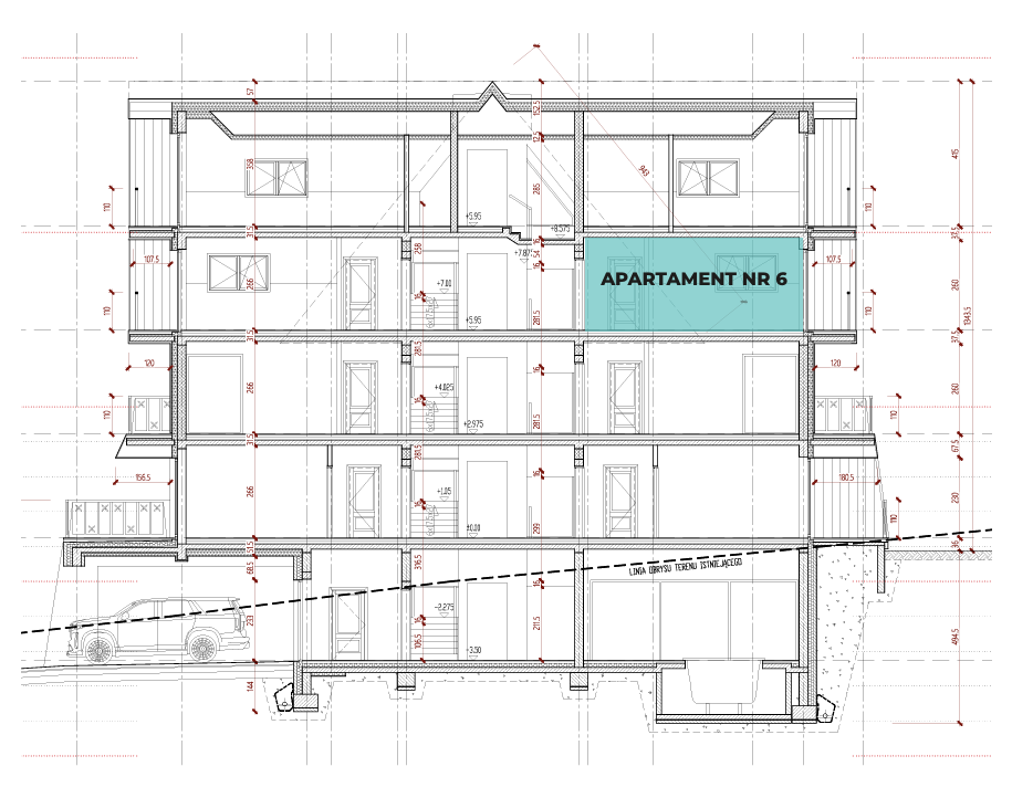 Rzut apartamentu