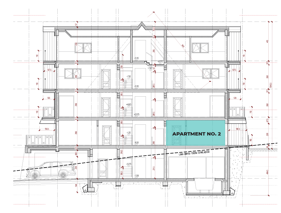 Rzut apartamentu