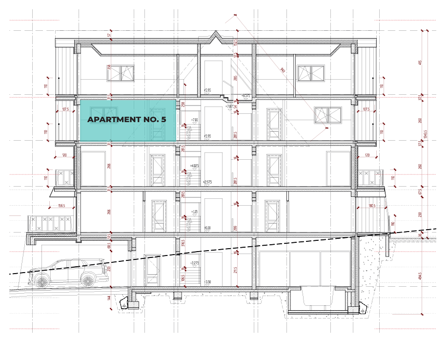 Rzut apartamentu
