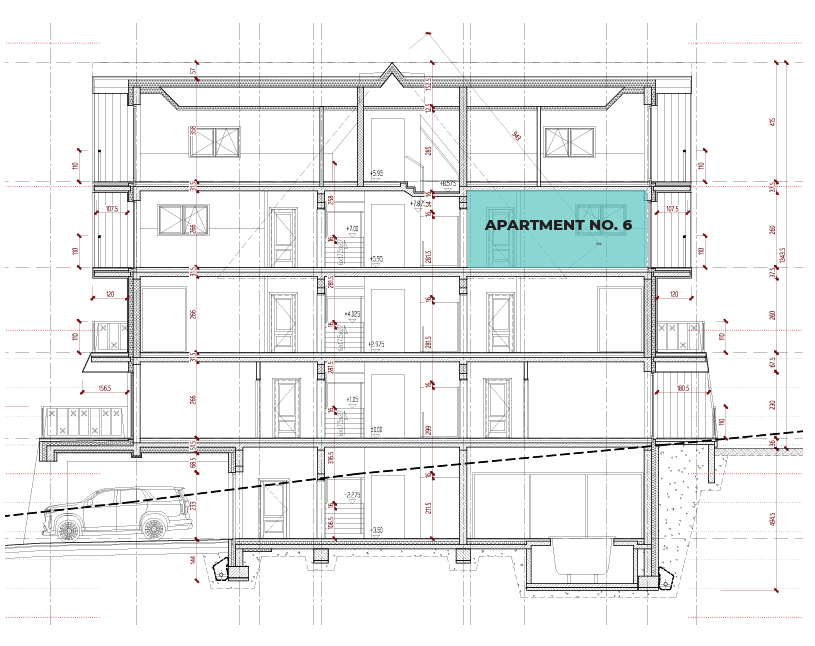 Rzut apartamentu